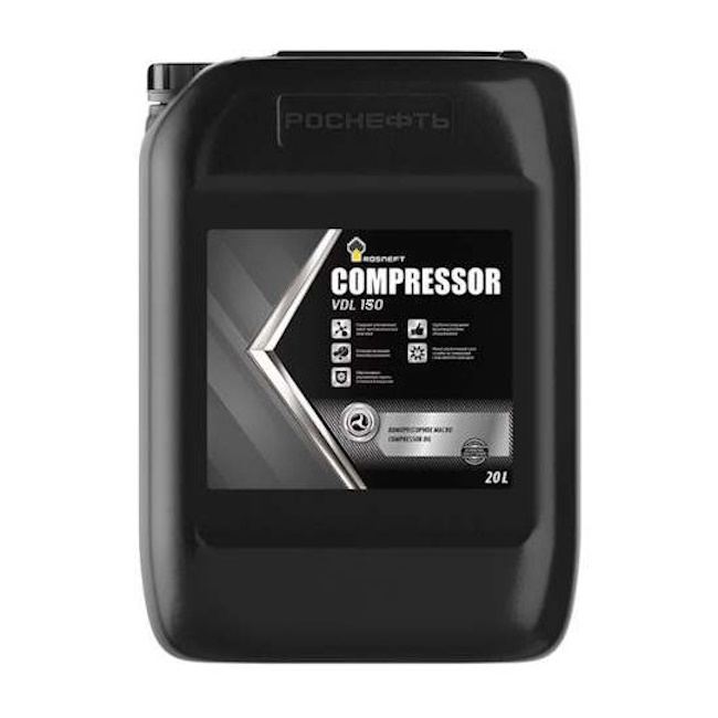 Картинка Масло компрессорное Rosneft Compressor VDL 150 (20 л) от ООО ТФК Комтекс