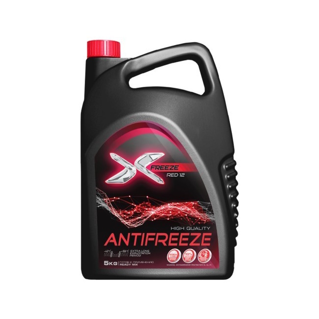 Картинка X-Freeze Антифриз Red 5кг от ООО ТФК Комтекс