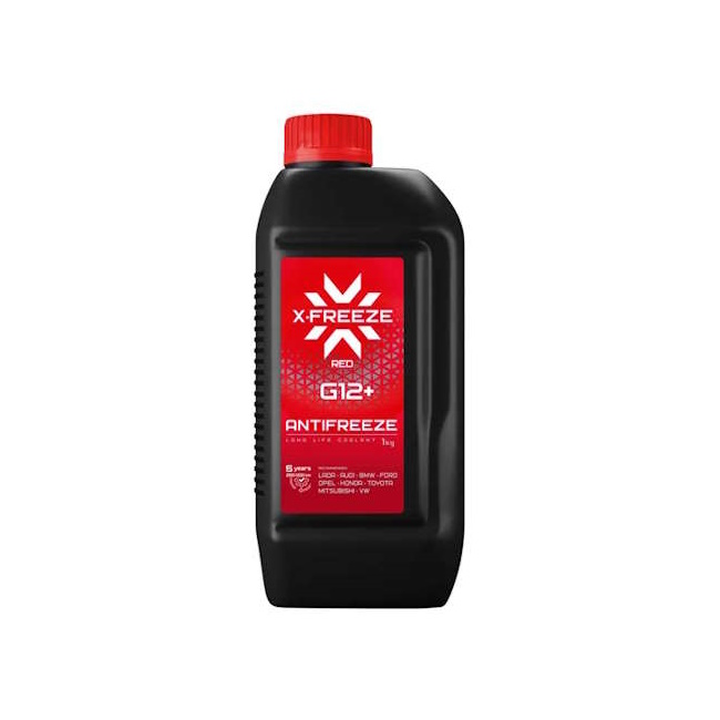 Картинка X-Freeze Антифриз G12+ 1 кг от ООО ТФК Комтекс