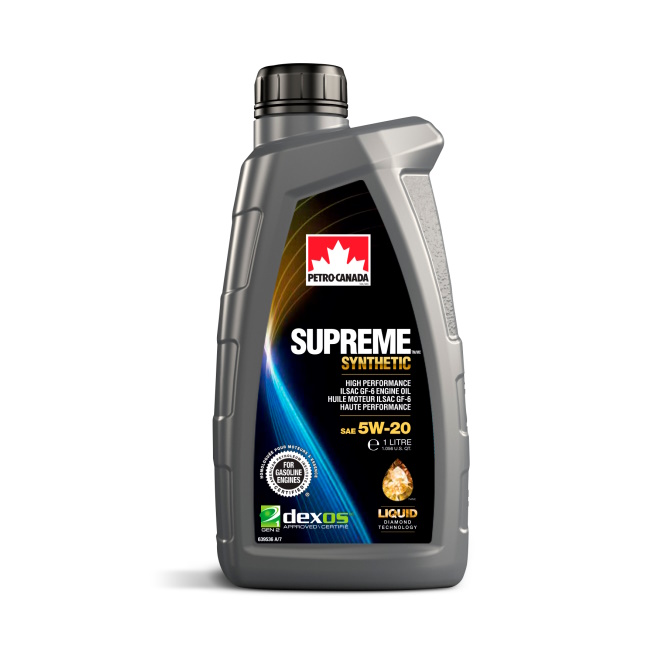 Картинка Моторное масло Petro-Canada Supreme Synthetic  5W-20 1л от ООО ТФК Комтекс