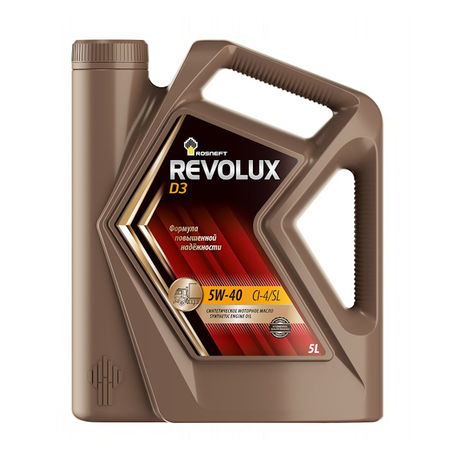 Картинка Масло моторное Rosneft Revolux D3 5W-40 5л от ООО ТФК Комтекс