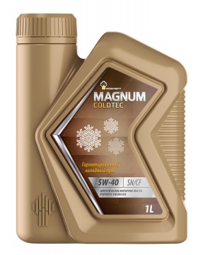 Картинка Масло моторное Rosneft Magnum Coldtec 5W-40 1л от ООО ТФК Комтекс