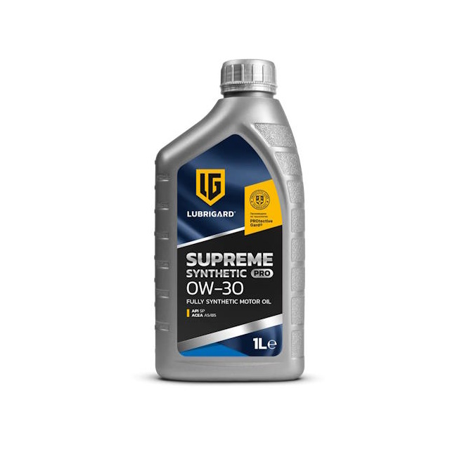 Картинка Моторное масло LUBRIGARD Supreme SYNTHETIC PRO 0W-30 1л от ООО ТФК Комтекс