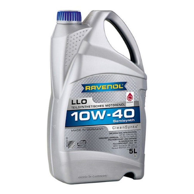 Картинка Моторное масло RAVENOL LLO SAE 10W-40 ( 5л) от ООО ТФК Комтекс