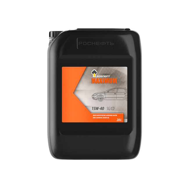 Картинка Масло моторное Rosneft Maximum 15W-40  (20 л) от ООО ТФК Комтекс