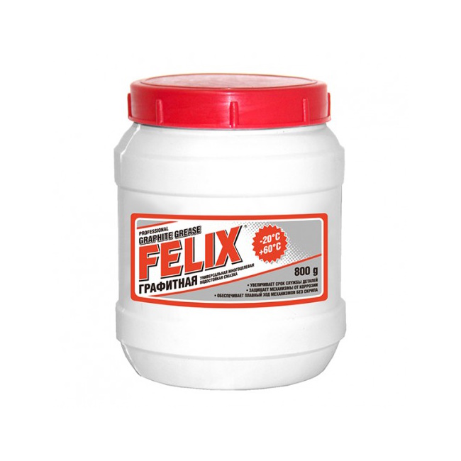 Картинка Смазка графитная FELIX  800гр от ООО ТФК Комтекс