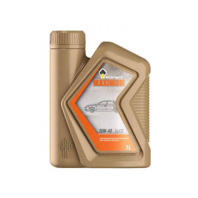 Картинка Масло моторное Rosneft Maximum 10W-40 SG 1 л от ООО ТФК Комтекс