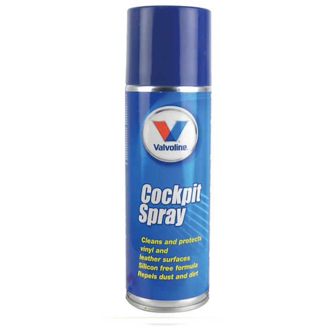 Картинка Очиститель кожи и винила Valvoline COCKPIT SPRAY  (400 мл) от ООО ТФК Комтекс