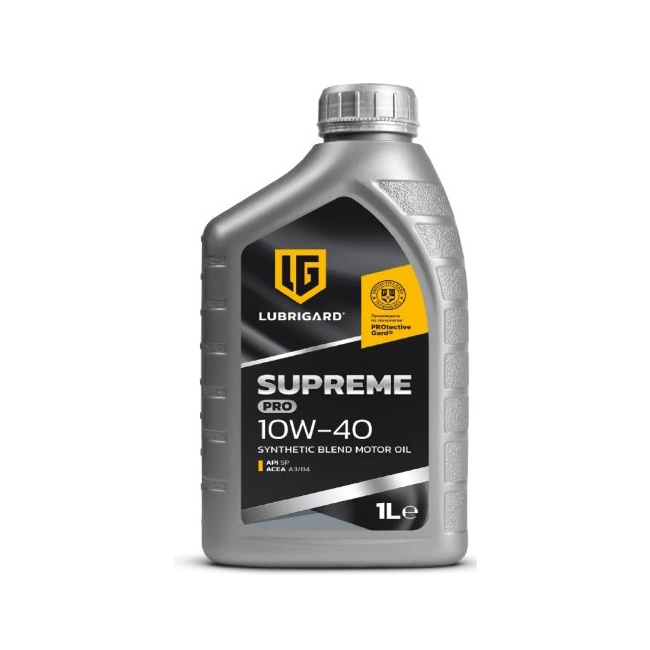 Картинка Моторное масло LUBRIGARD Supreme PRO 10W-40 1л от ООО ТФК Комтекс