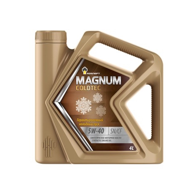 Картинка Масло моторное Rosneft Magnum Coldtec 5W-40 4л от ООО ТФК Комтекс