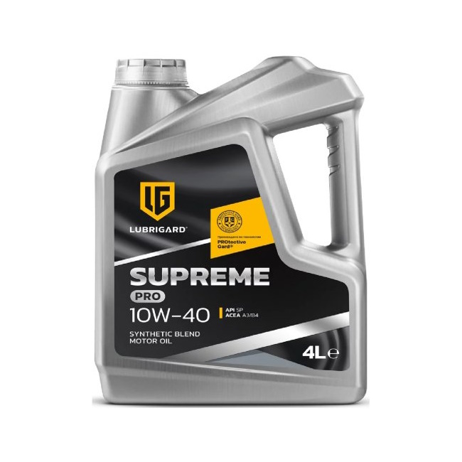 Картинка Моторное масло LUBRIGARD Supreme PRO 10W-40 4л от ООО ТФК Комтекс