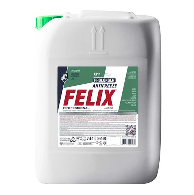 Картинка FELIX Антифриз Prolonger 20кг от ООО ТФК Комтекс
